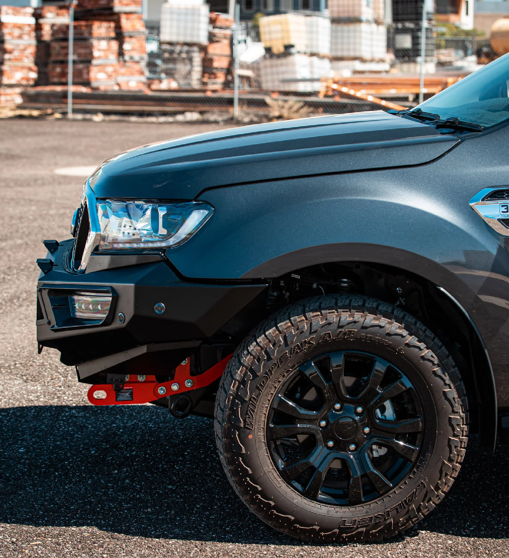 Ranger/Everest Tech Pack PX 3 2019-2022 (Tech Pack) 909-01 Alloy Pegasus Bull Bar Bumper Replacement Package - SKU MCC-05009-901 - Image 8