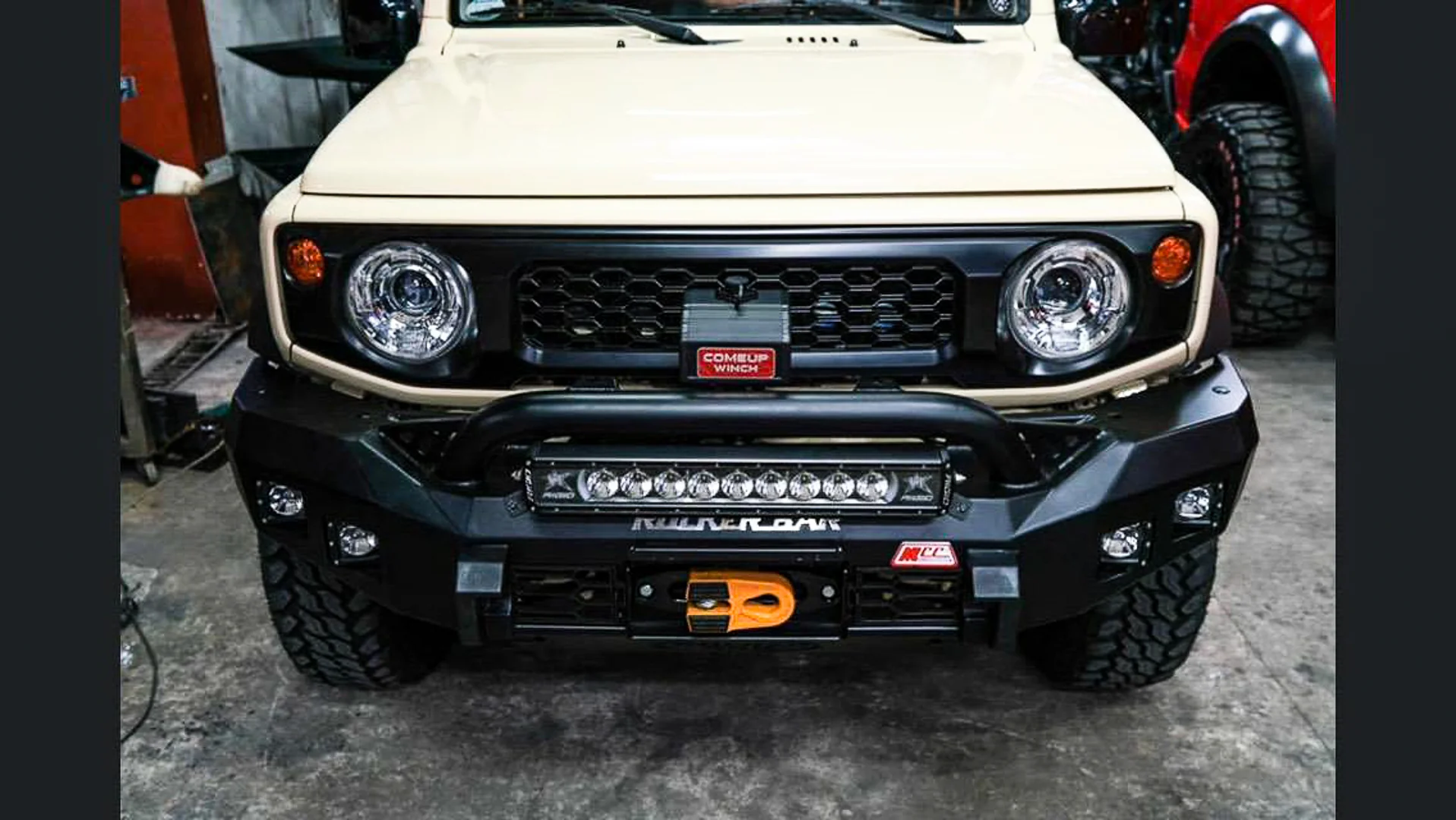 Suzuki Jimny 2019-Present 078-01SQL Rocker Bull Bar Low Loop Package - SKU MCC-15001-7801SQL - Image 7