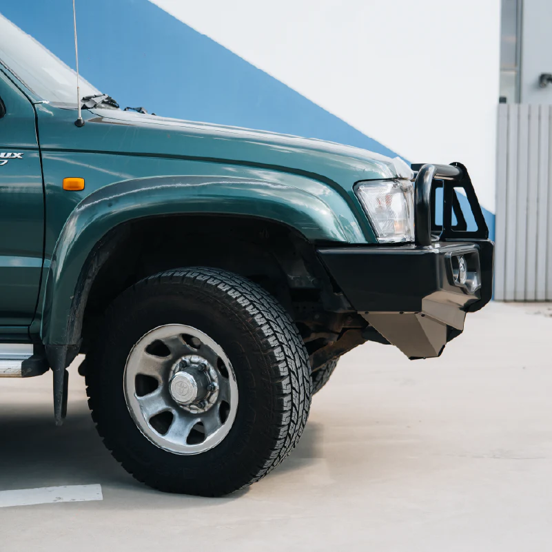 Toyota Hilux 1997-2004 707-02 Falcon Bull Bar Black A-Frame Package (LED Foglight) - SKU MCC-01001-702FOGUP - Image 5