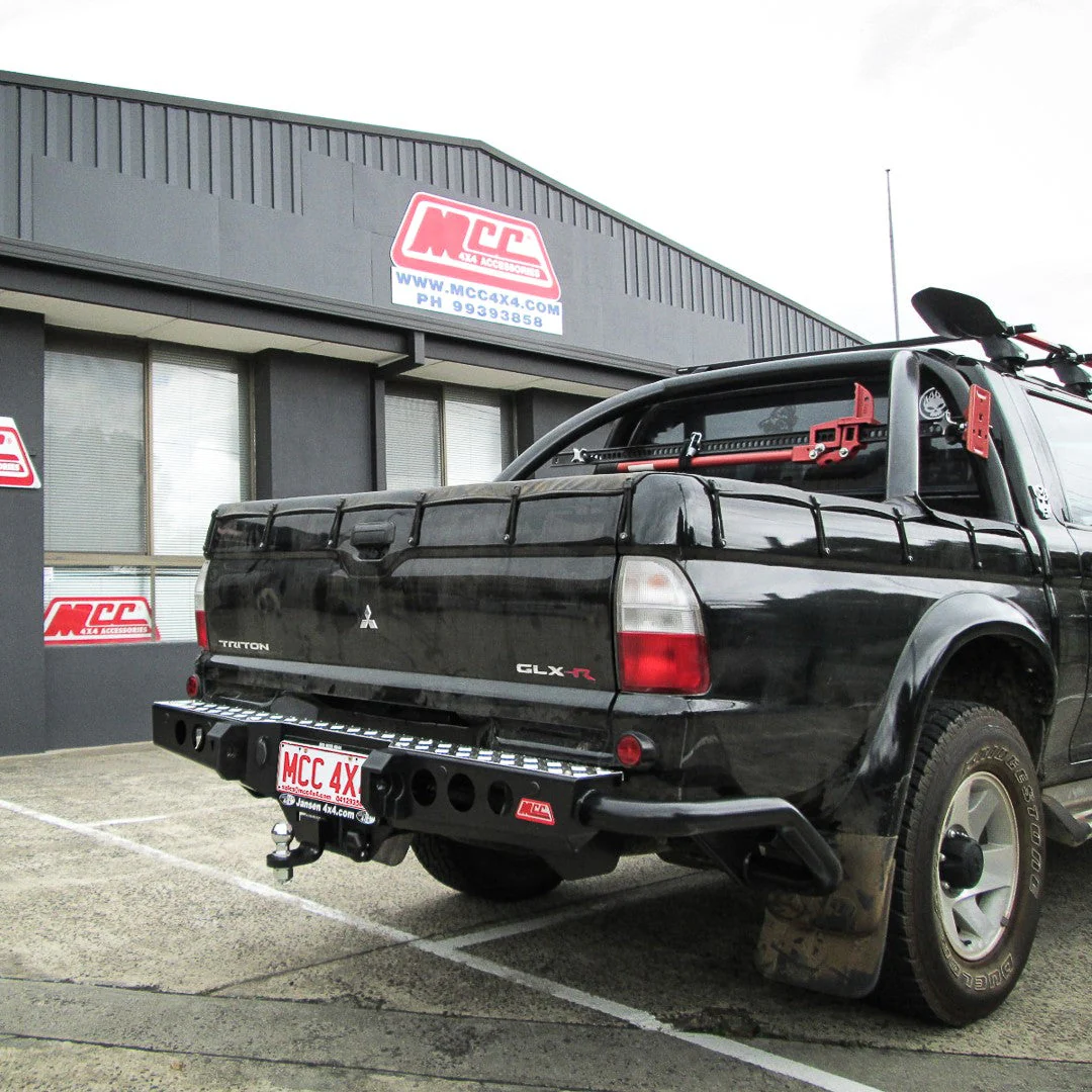 Triton MK 1996-2006 022-03 Jack Rear Bar with Black Step Plate Package - SKU MCC-02001-203SPB - Image 5