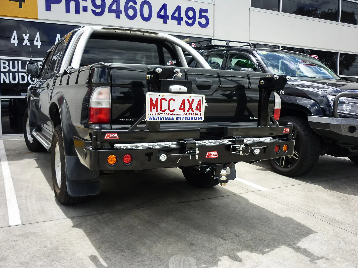 Triton MK 1996-2006 022-02 Rear Wheel Carrier Dual Wheels Carrier Package - SKU MCC-02001-202PK1 - Image 2
