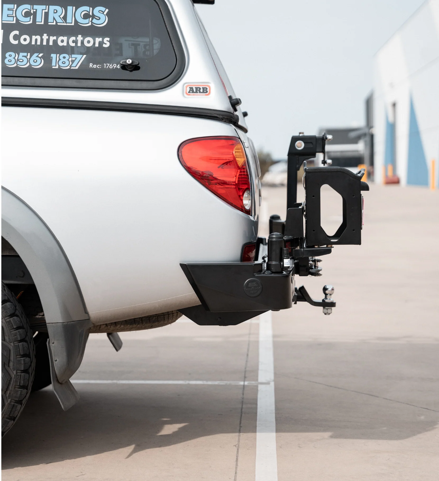 Triton ML 2006-2009 022-02 Rear Wheel Carrier Single Jerry Can Holder Package - SKU MCC-02002-202MLPK2 - Image 5
