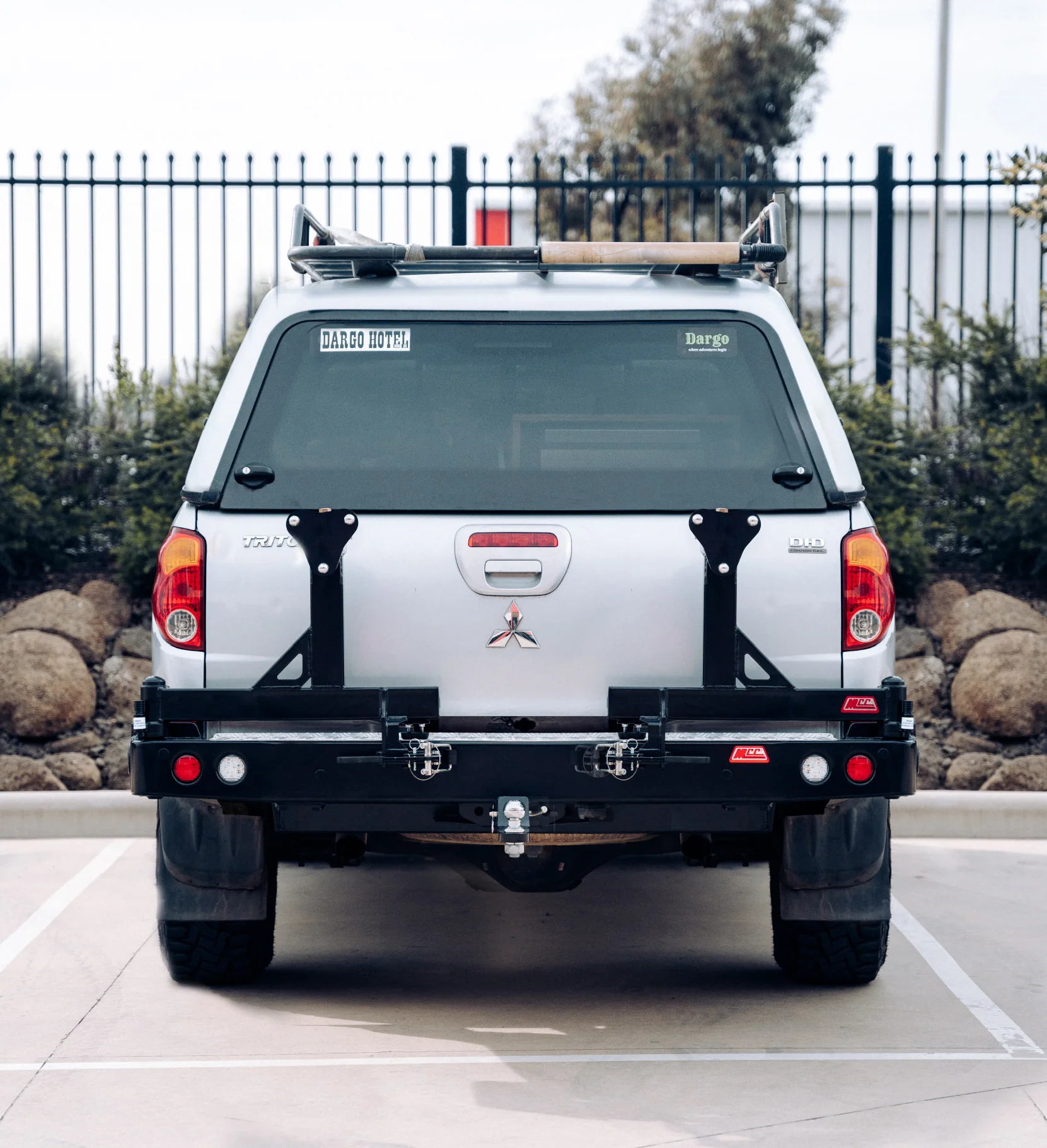 Triton ML 2006-2009 022-02 Rear Wheel Carrier Dual Wheels Carrier Package - SKU MCC-02002-202MLPK1 - Image 2