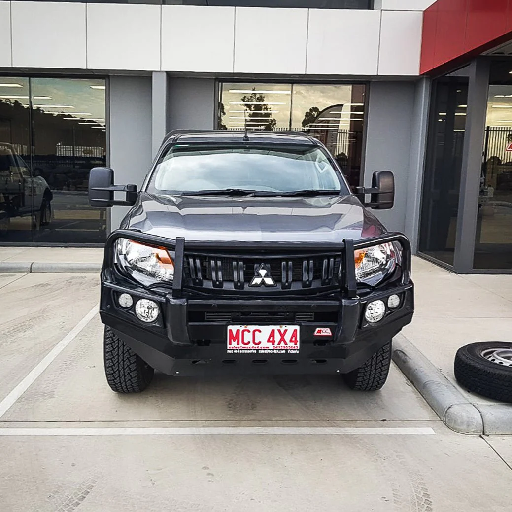 Triton MQ 2015-2019 707-02 Falcon Bull Bar Black A-Frame Package (No Foglight) - SKU MCC-02008-702UP - Image 3