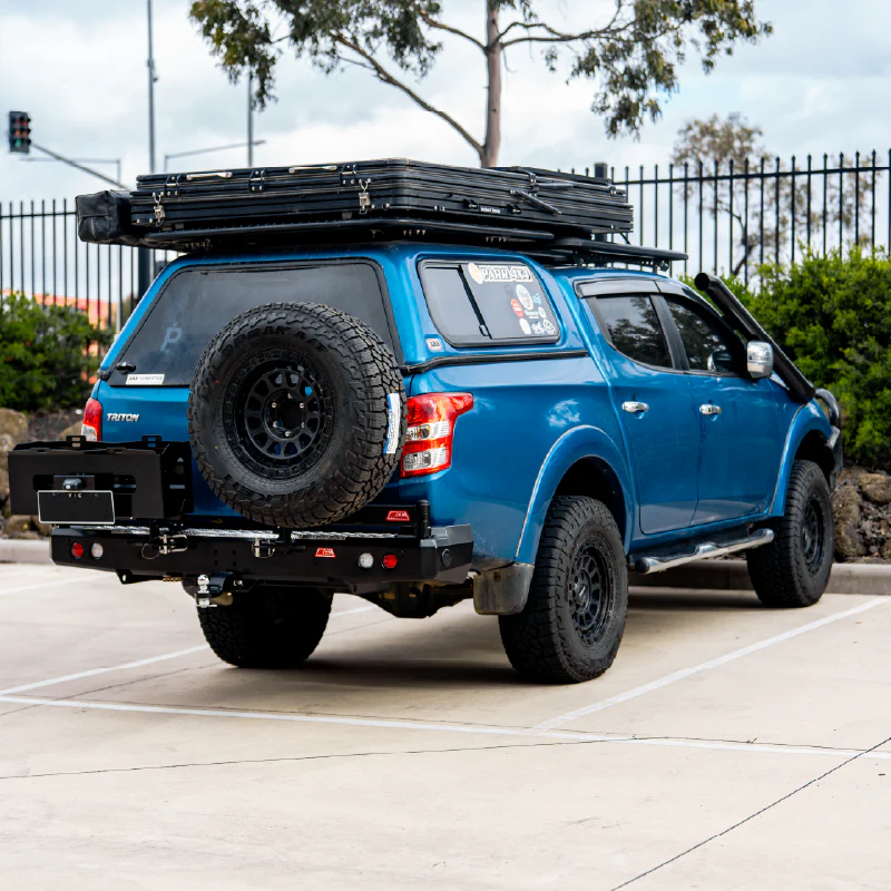 Triton MQ 2015-2019 022-02 Rear Wheel Carrier Double Jerry Can Holder Package - SKU MCC-02008-202PK3 - Image 2