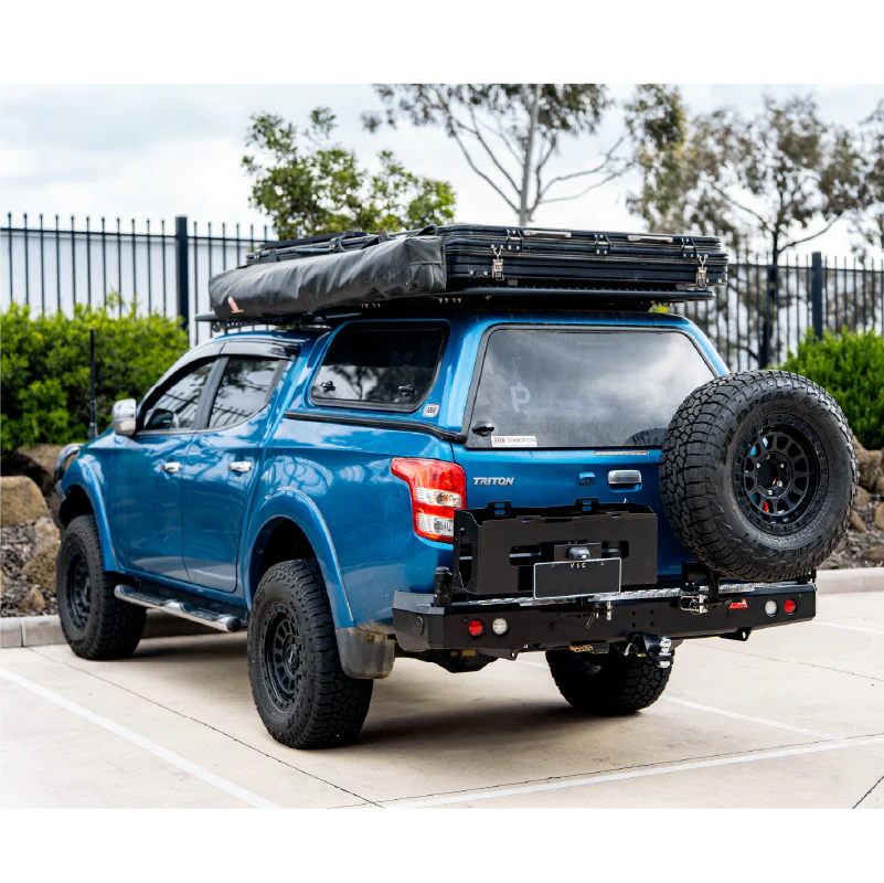 Triton MQ 2015-2019 022-02 Rear Wheel Carrier Double Jerry Can Holder Package - SKU MCC-02008-202PK3 - Image 4