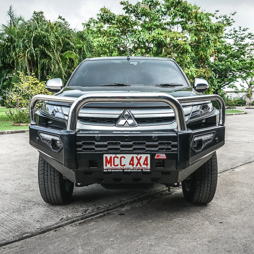 Triton MR 2019-Present 808-01 Phoenix Bull Bar Triple Stainless Loops Package - SKU MCC-02011-801 - Image 2
