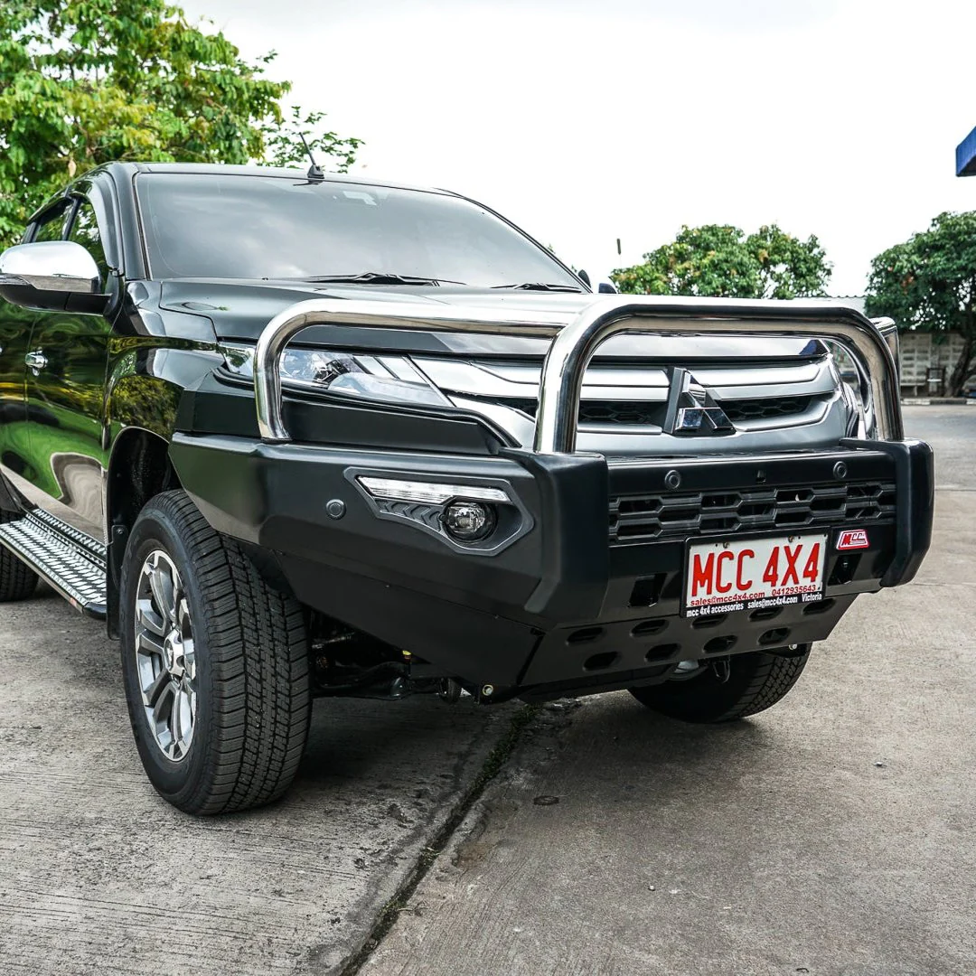 Triton MR 2019-Present 808-01 Phoenix Bull Bar Triple Stainless Loops Package - SKU MCC-02011-801 - Image 3