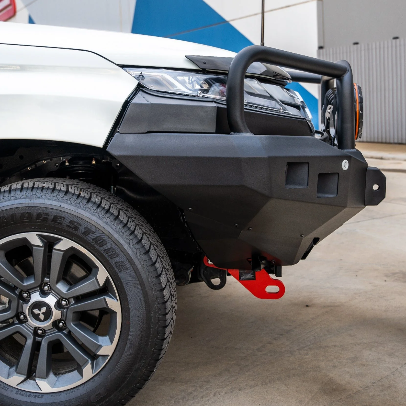 Triton MR 2019-Present 078-02SQ Rocker Bull Bar Triple Loops Package - SKU MCC-02011-7802SQ - Image 5