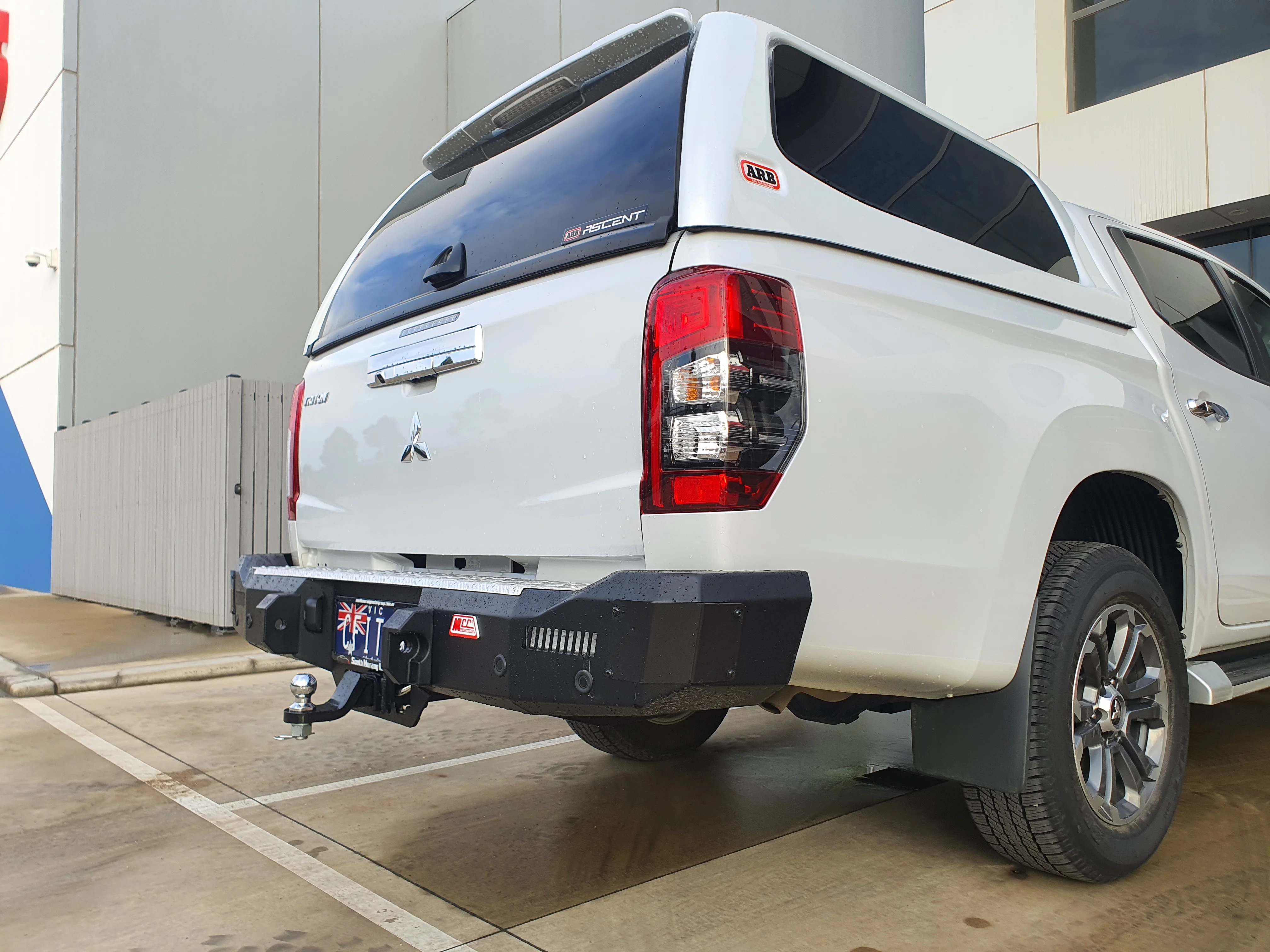 Triton MR 2019-Present 022-01 Rocker Rear Bar Package (Lane Assist Compatible) - SKU MCC-02011-201 - Image 3