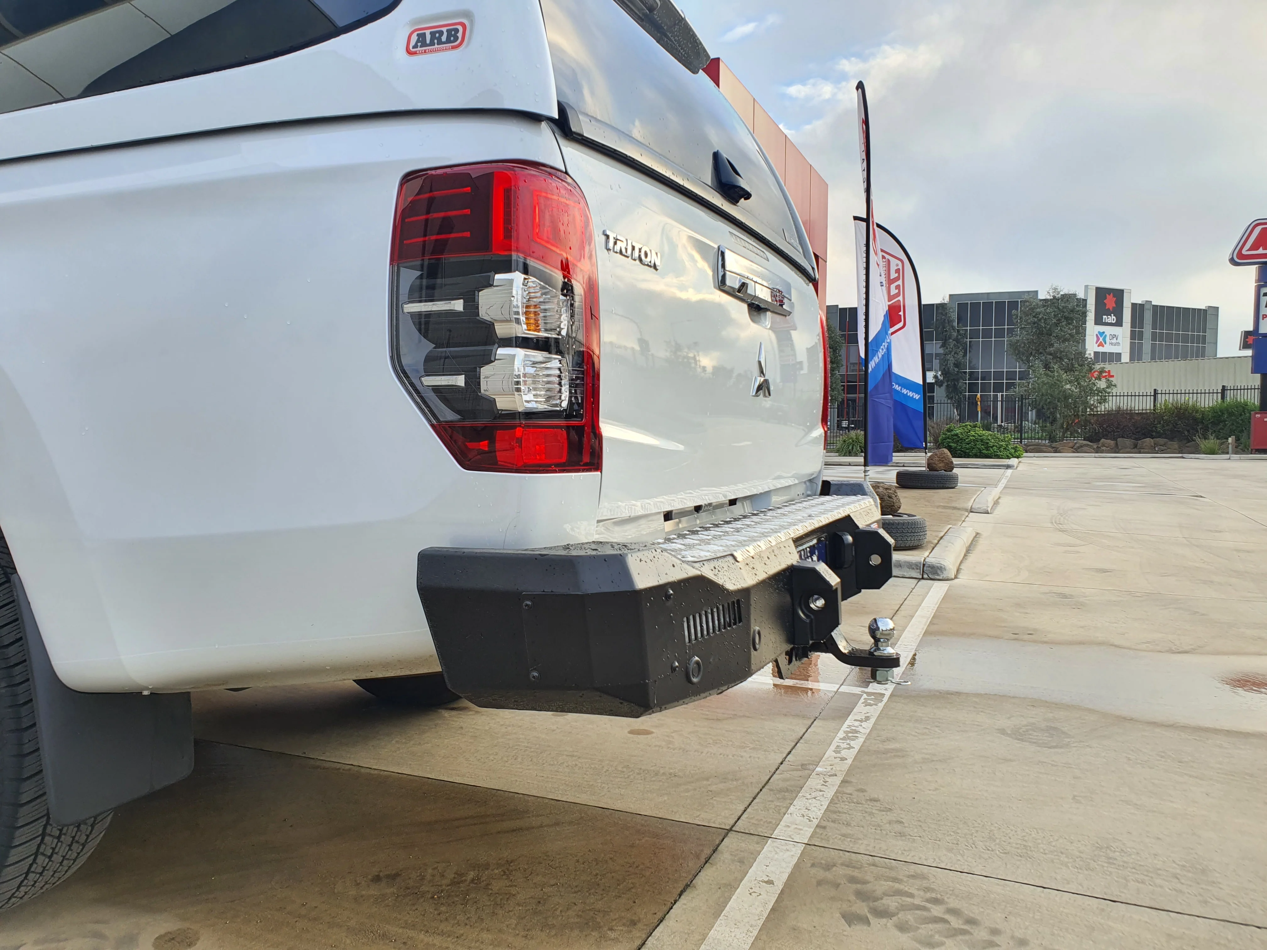 Triton MR 2019-Present 022-01 Rocker Rear Bar Package (Lane Assist Compatible) - SKU MCC-02011-201 - Image 4