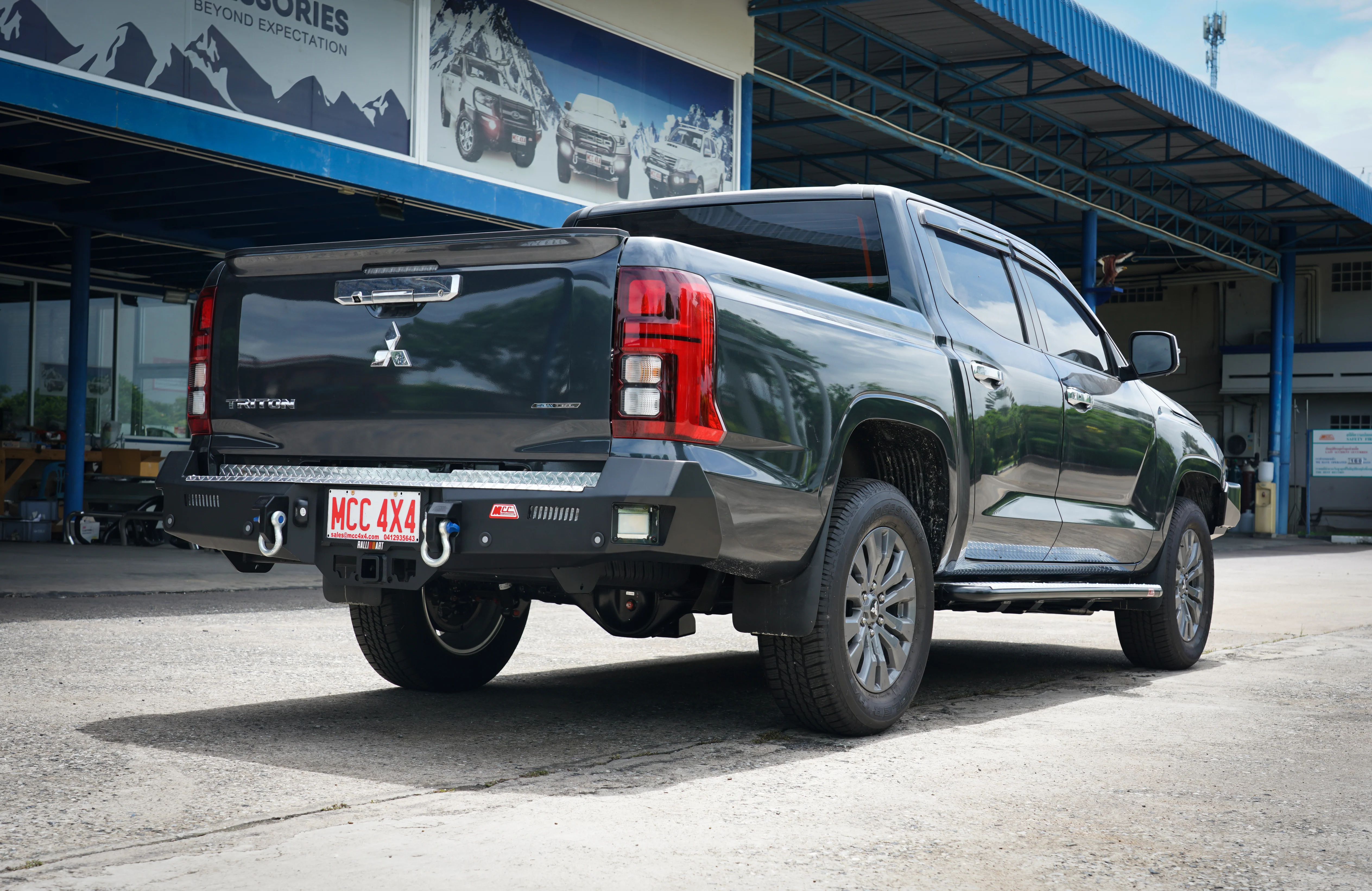 Triton MV 2024-On 022-01 Rocker Rear Bar Package (Lane Assist Compatible) - Image 2