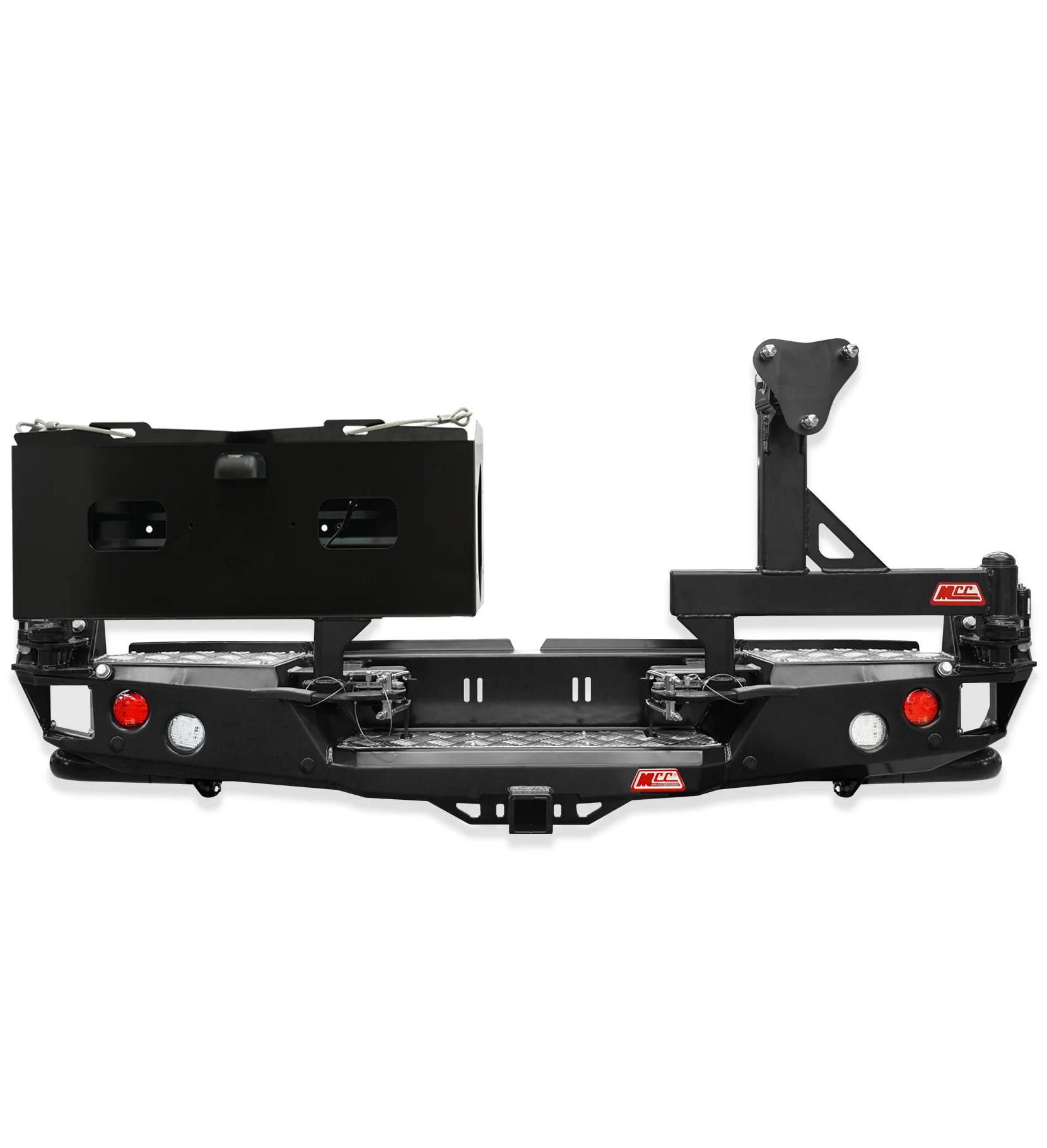 Triton MV 2024-On 022-02 Rear Wheel Carrier Double Jerry Can Holder Package