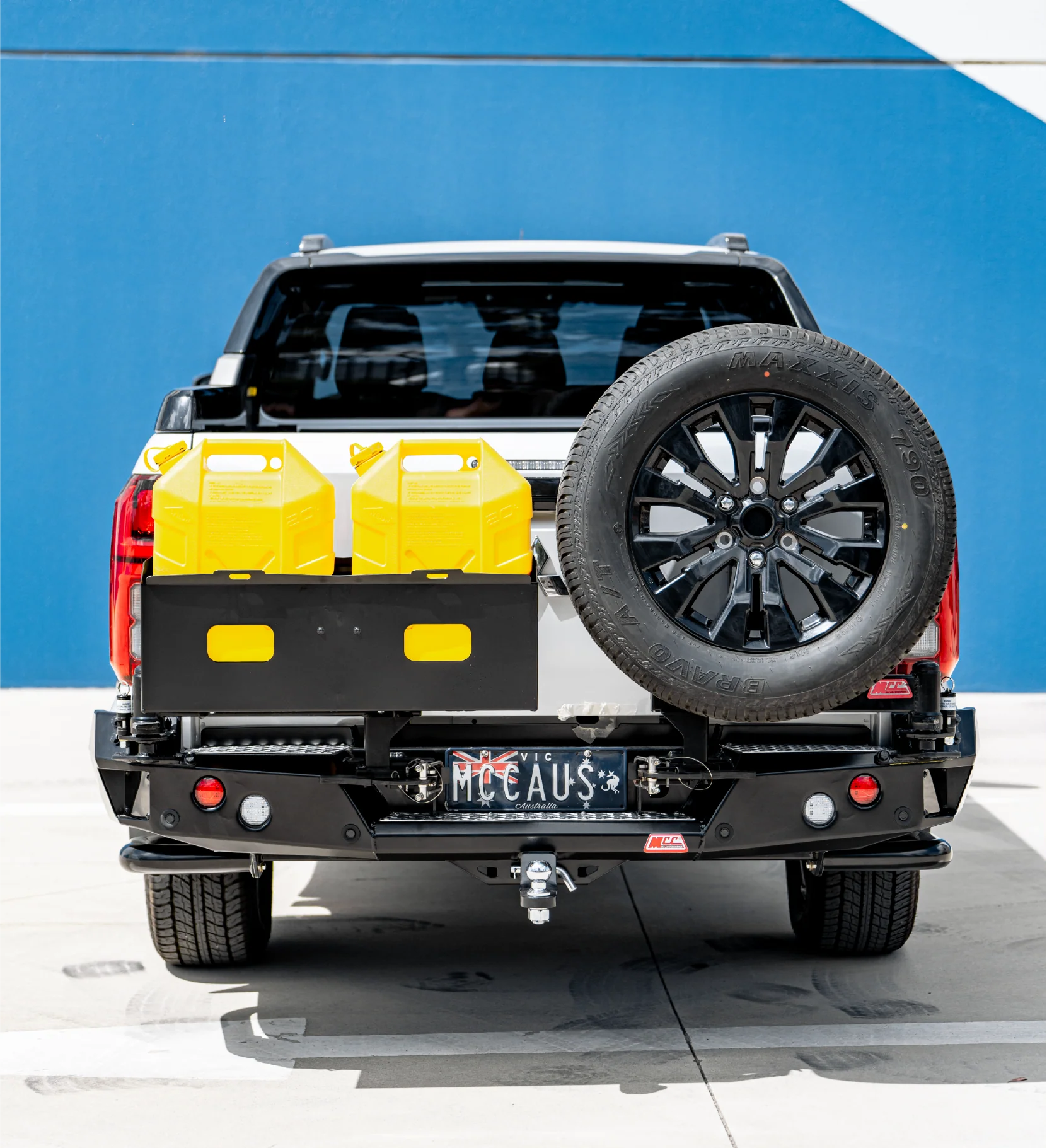 Triton MV 2024-On 022-02 Rear Wheel Carrier Double Jerry Can Holder Package - Image 3