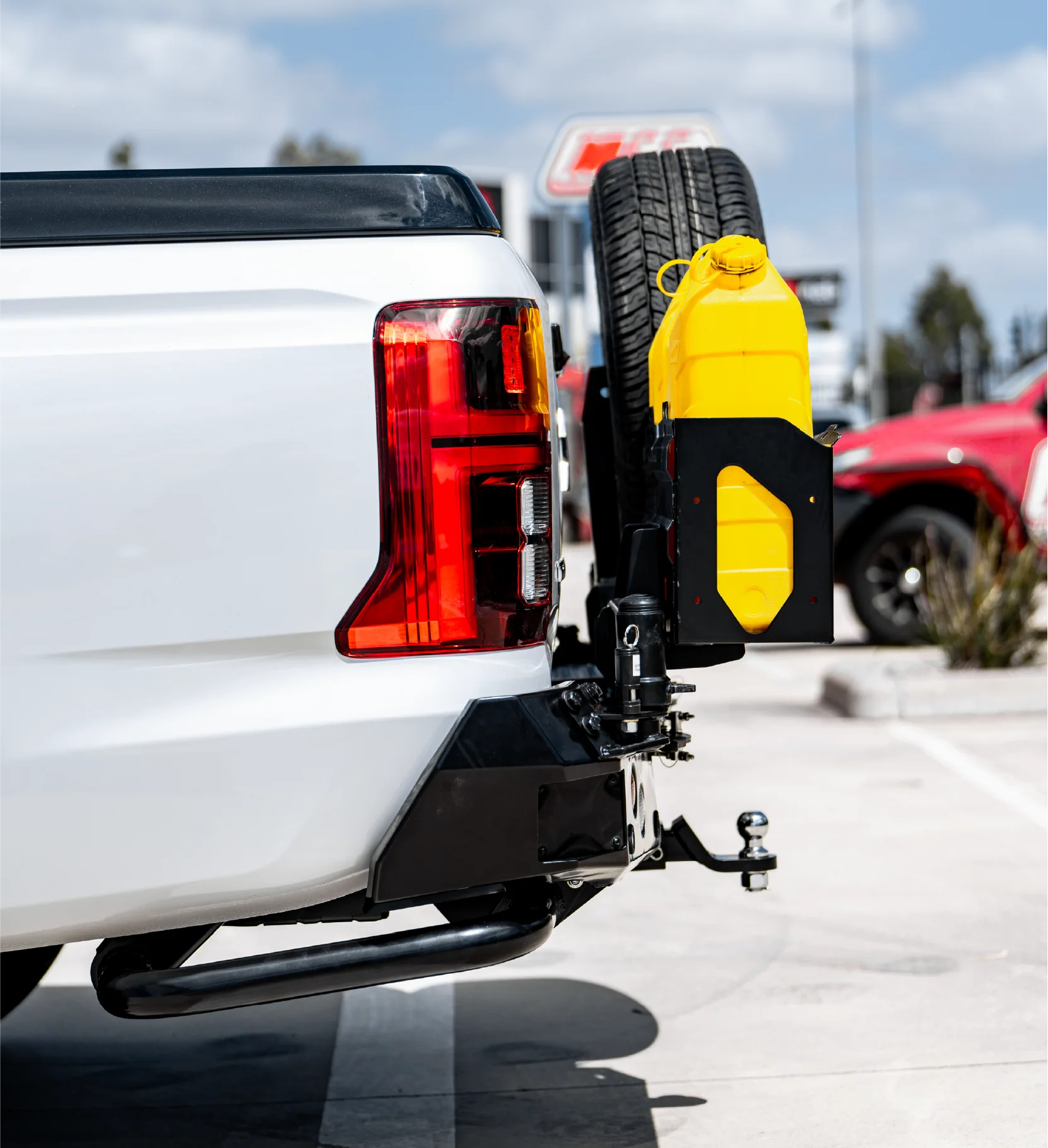 Triton MV 2024-On 022-02 Rear Wheel Carrier Double Jerry Can Holder Package - Image 5