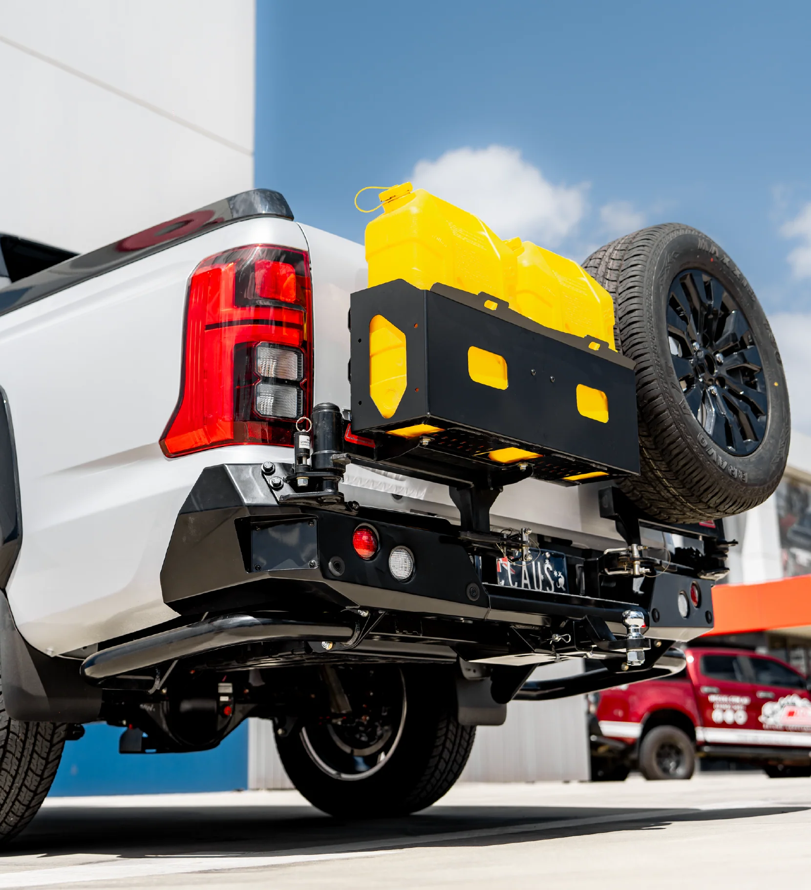 Triton MV 2024-On 022-02 Rear Wheel Carrier Double Jerry Can Holder Package - Image 6