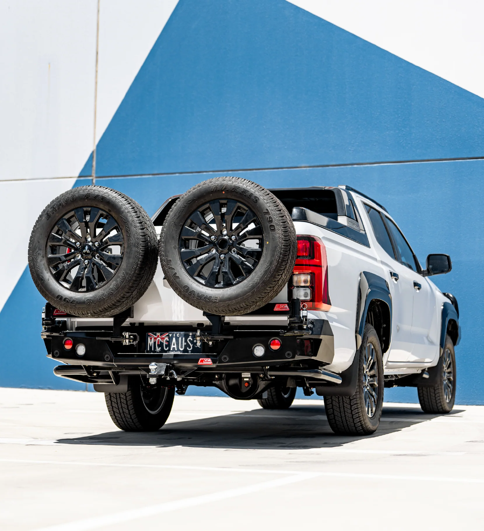 Triton MV 2024-On 022-02 Rear Wheel Carrier Dual Wheels Carrier Package - Image 2