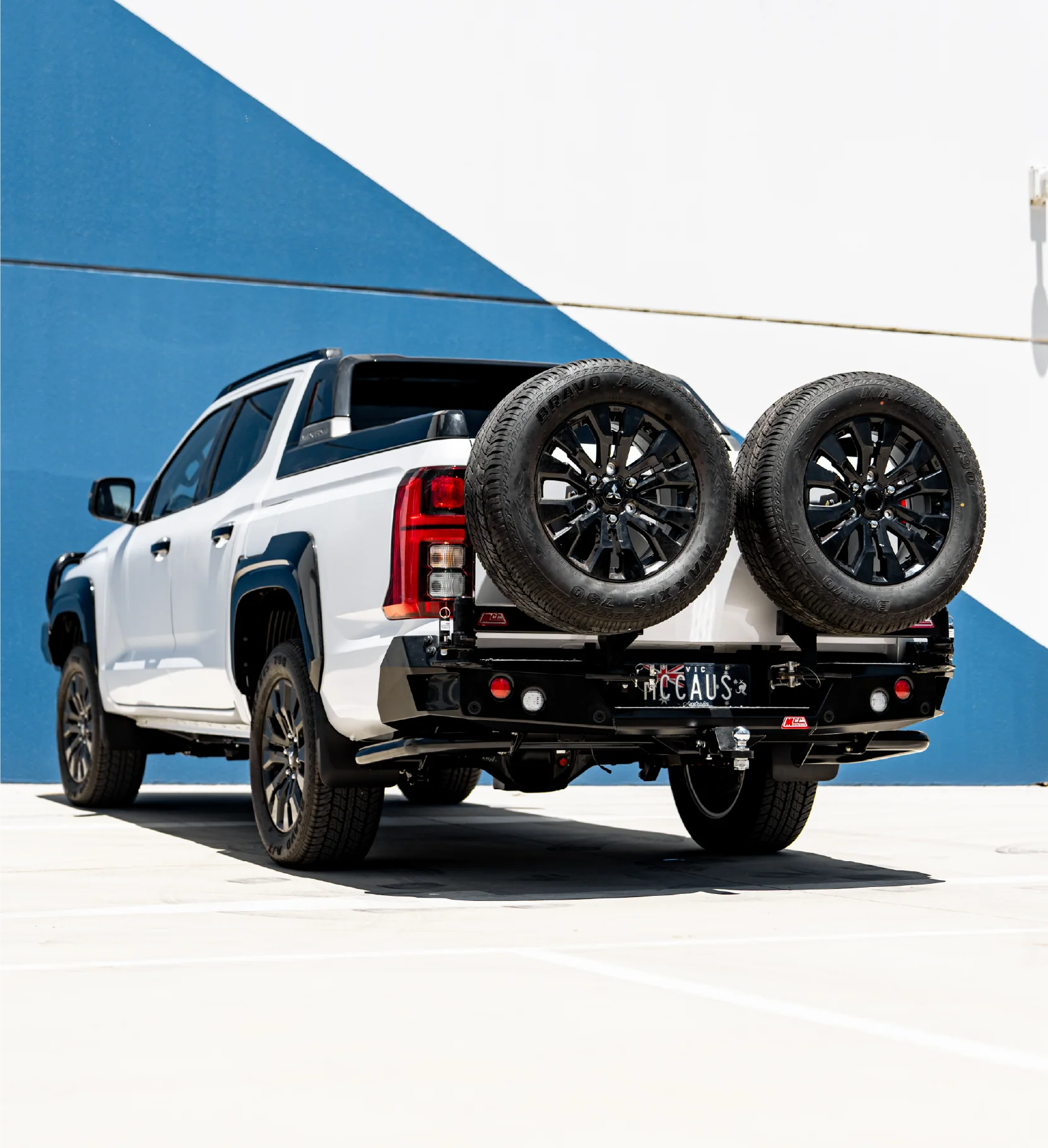 Triton MV 2024-On 022-02 Rear Wheel Carrier Dual Wheels Carrier Package - Image 4