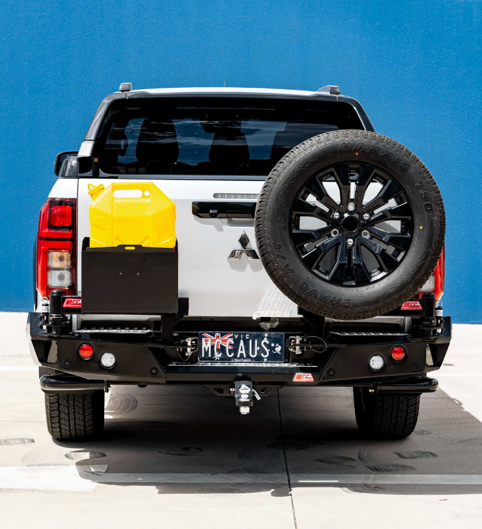 Triton MV 2024-On 022-02 Rear Wheel Carrier Single Jerry can Holder Package - Image 3