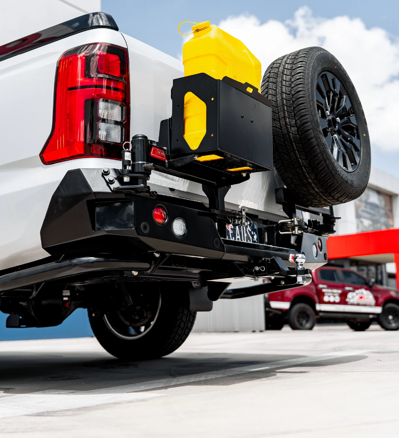 Triton MV 2024-On 022-02 Rear Wheel Carrier Single Jerry can Holder Package - Image 5
