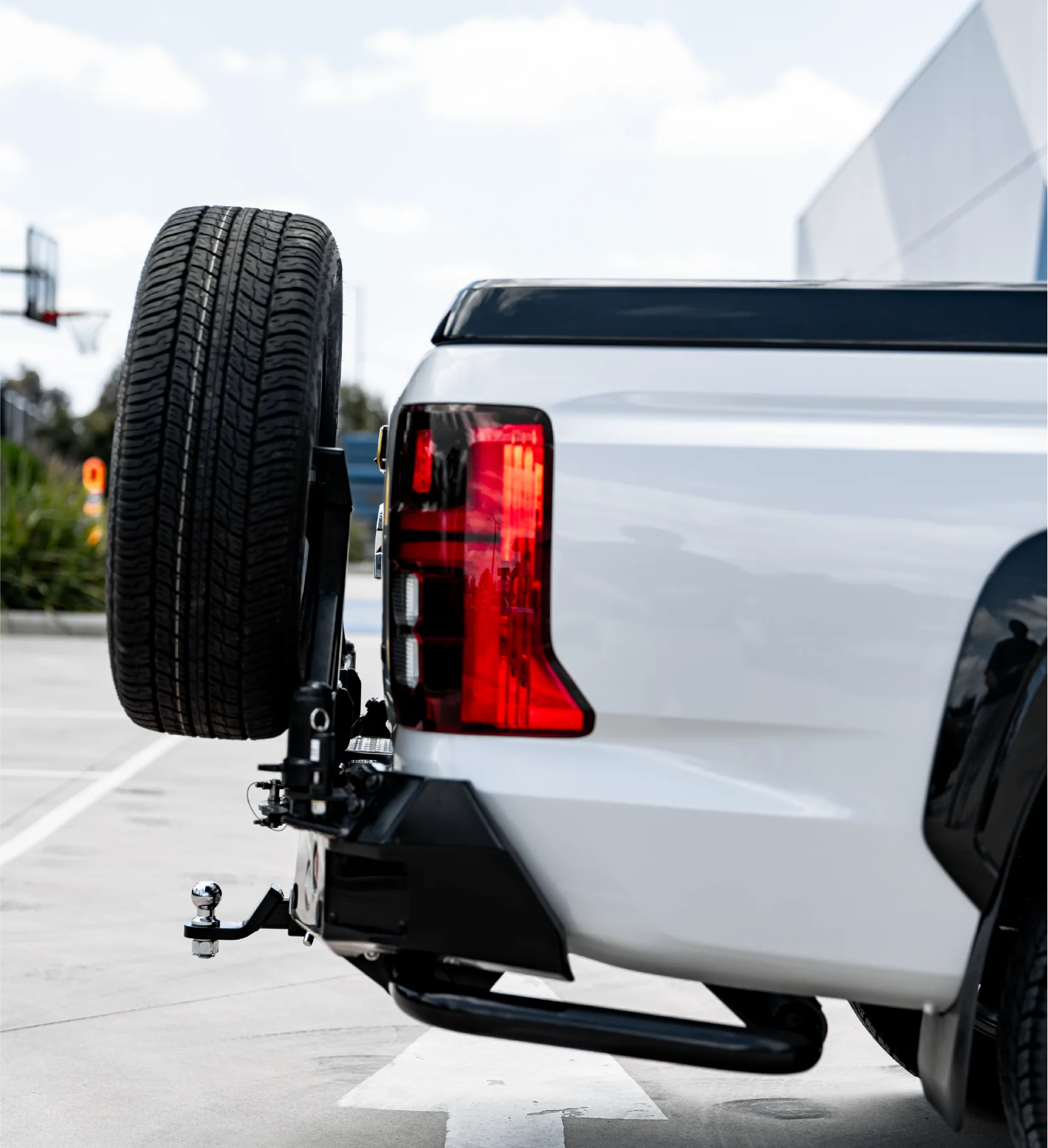 Triton MV 2024-On 022-02 Rear Wheel Carrier Single Jerry can Holder Package - Image 6