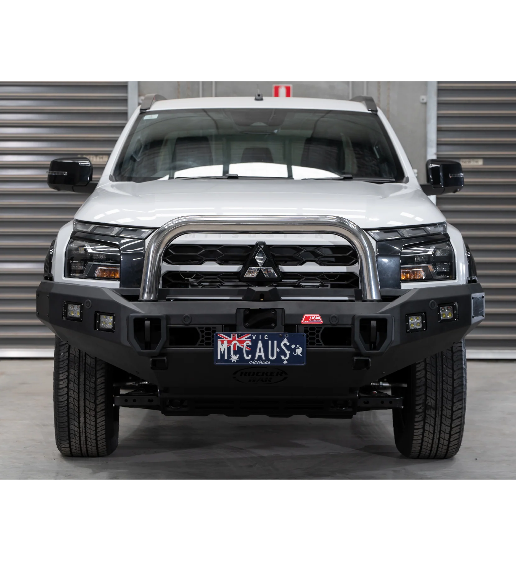 Triton MV 2024-On 078-01SQSSL Rocker Bull Bar Single Stainless Loop Package - Image 3