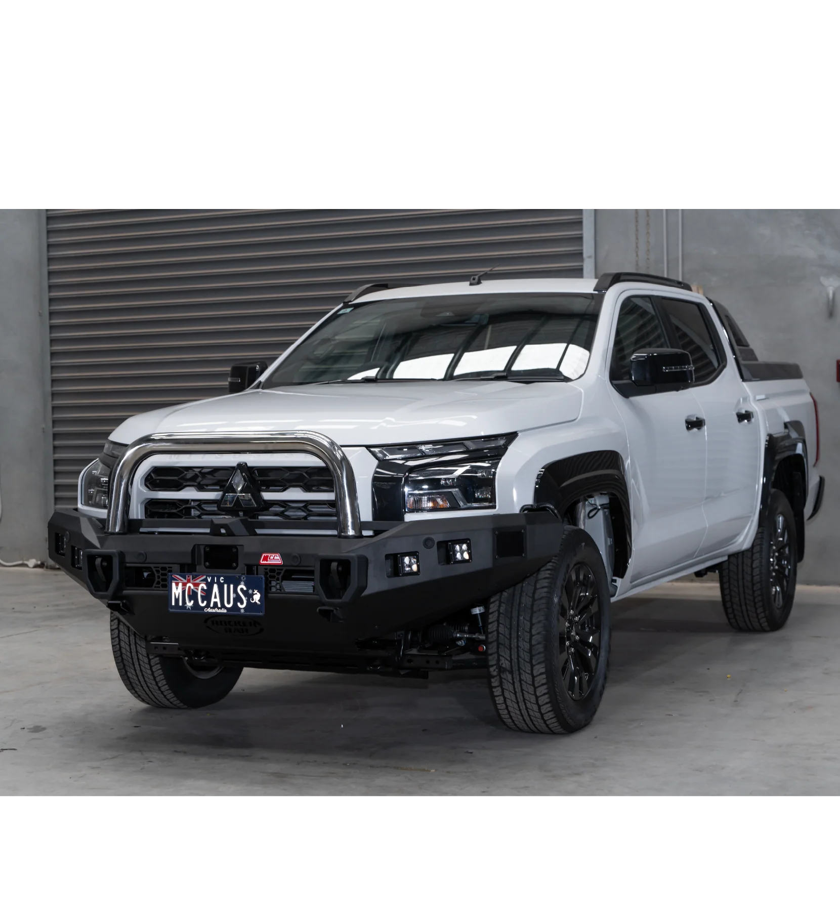 Triton MV 2024-On 078-01SQSSL Rocker Bull Bar Single Stainless Loop Package - Image 4