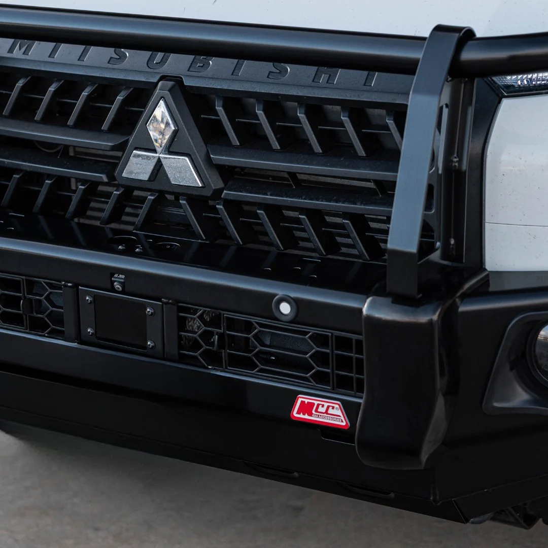 Triton MV 2024-On 707-02 Falcon Bull Bar Black A-Frame Package (LED Foglight) - Image 5