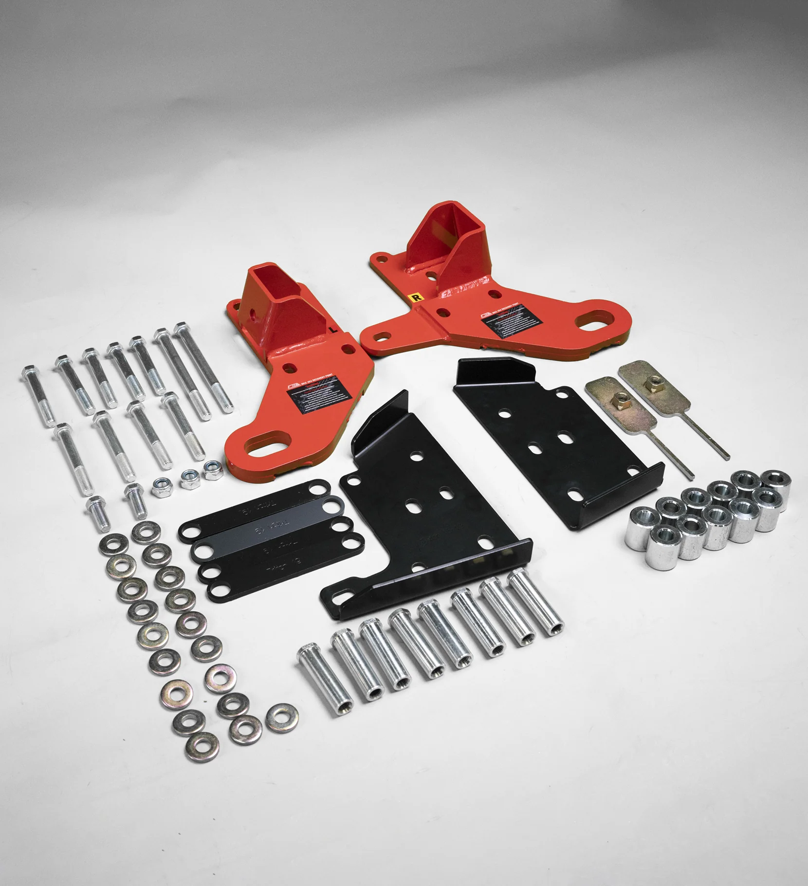 Triton/ Pajero Sport MQ MR QE QF 2015-2023 MCC Rated Recovery Points for Non Bull Bar Compatible Set - SKU MCC-02008-RECOP-NBSET